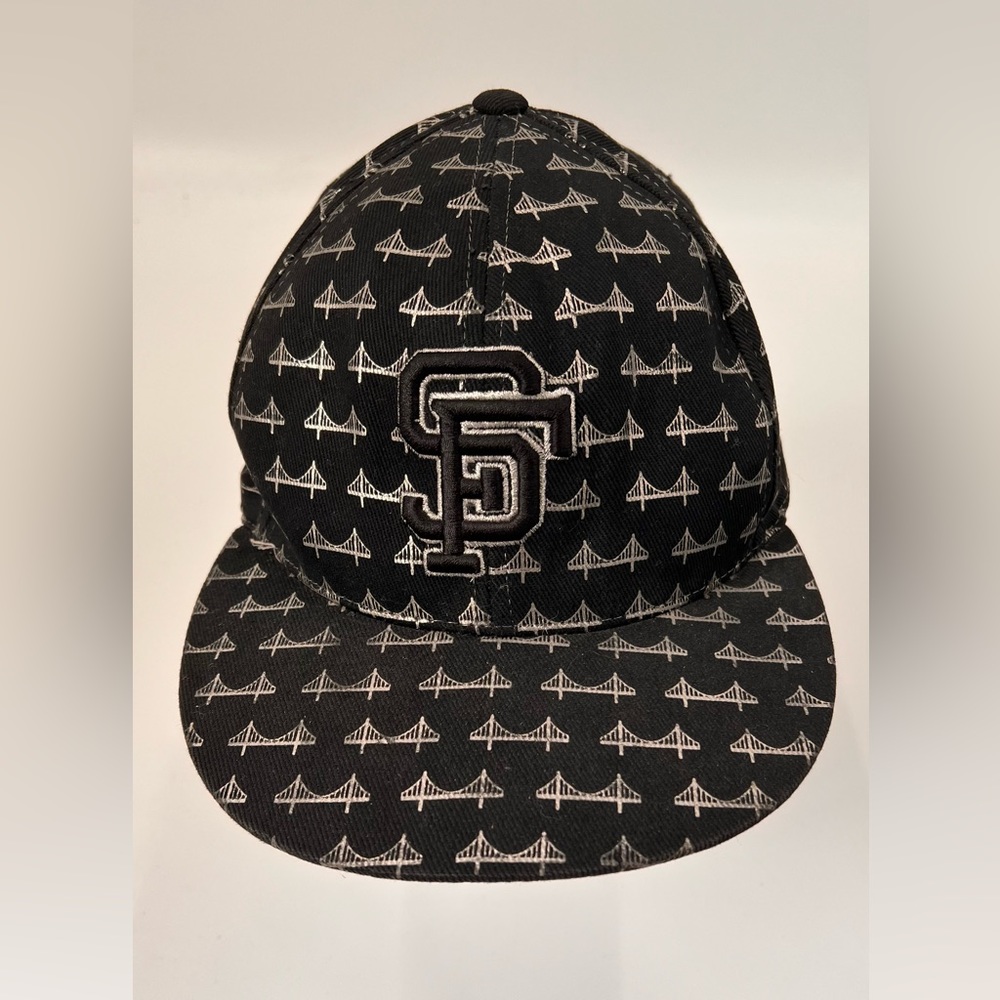 Black & Silver Golden Gate Cooperstown Collection Giants